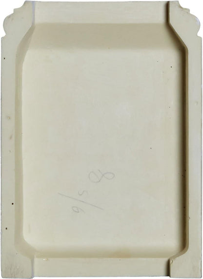 Ekena Millwork PB07X10X01TR Traditional Plinth Blocks, 7 3/8"W x 10 1/4"H x 1 7/8"P, Primed