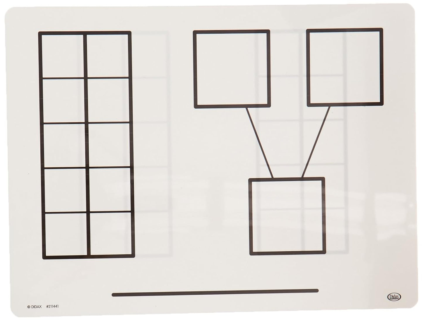 Didax Educational Resources Write & Wipe Ten-Frame Mats (211441)