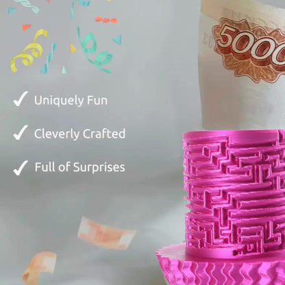 2026 Creative Gift Box: Easter Egg Mystery Puzzle with Hidden Compartment, Reusable Brain Teaser Game for Adults & Kids, Money Gift Ideas for Birthday Christmas Party Celebration