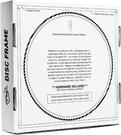 MVP Disc Sports Disc Frame Display Case