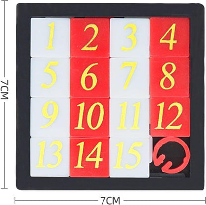 Sliding Number Puzzle Educational Logical Game Tangram