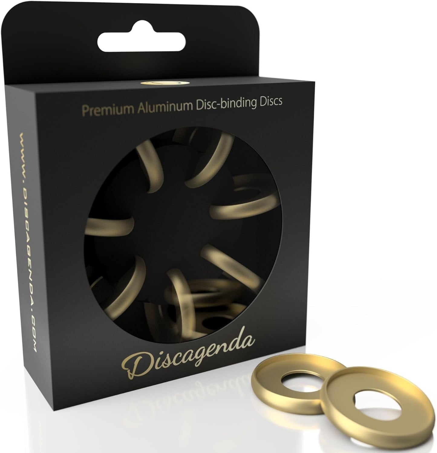 Discagenda Discbound Discs (Gold, 9 Piece 1.65in)
