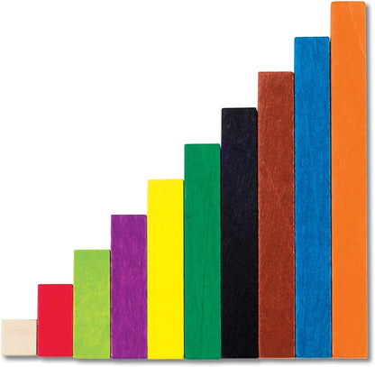 Learning Resources Cuisenaire Rods Intro Set 74/Pk Plastic