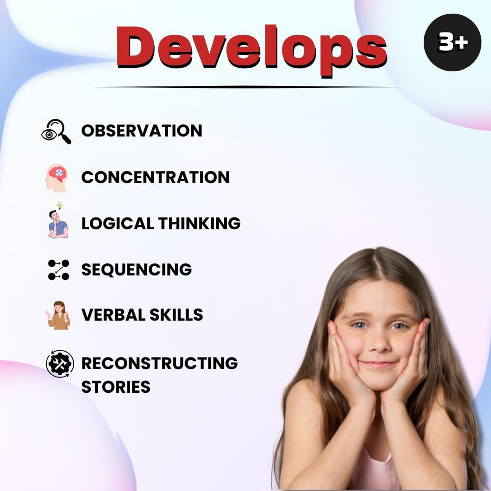 Creative Educational Creative Pre-School Story Telling Step-by-Step-3 Game