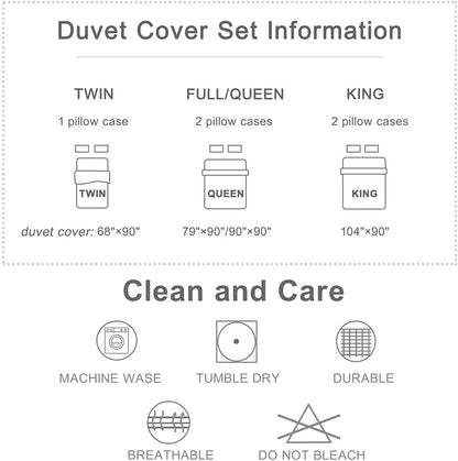 Drum Kit Duvet Cover,Kids Musical Instruments Bedding Set,Rock Music Comforter Cover for Boys Girls Room Decor,Neon Lighting Lightweight Bedspread Cover Twin Size with 1 Pillow Case(No Comforter)