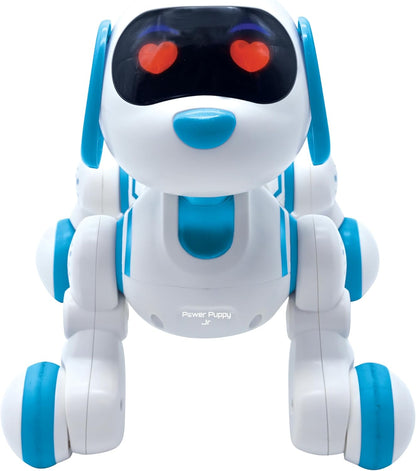Lexibook Power Puppy® Jr - My Little Robot Dog - Robot Dog with Sounds, Music, Light Effects - Barks and Walks Like a Real Dog, Toy for Boys and Girls - PUP01