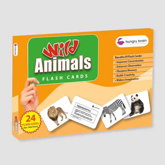 Hungry Brain Number Flash Cards for Kids Ages 36 Years Months to | Learn Numbers, Counting & Early Math Skills | Preschool Educational Toy for Toddlers | Montessori Learning | Set of 24 Cards