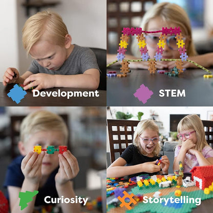 KADU Classic 250 Piece Classic Set - STEM/STEAM Building + Construction Toy, for Open + Imaginative Play Ages 5+
