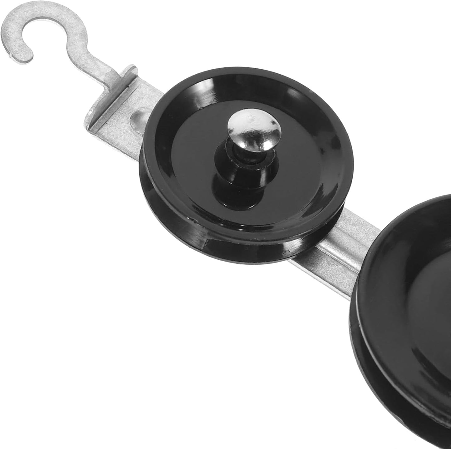 10-Piece Mechanics Pulley Block Set - Heavy Duty Metal Fixed & Movable Pulleys with Ropes, Hooks, STEM Physics Lab Science Kit & Simple Machines Teaching Equipment