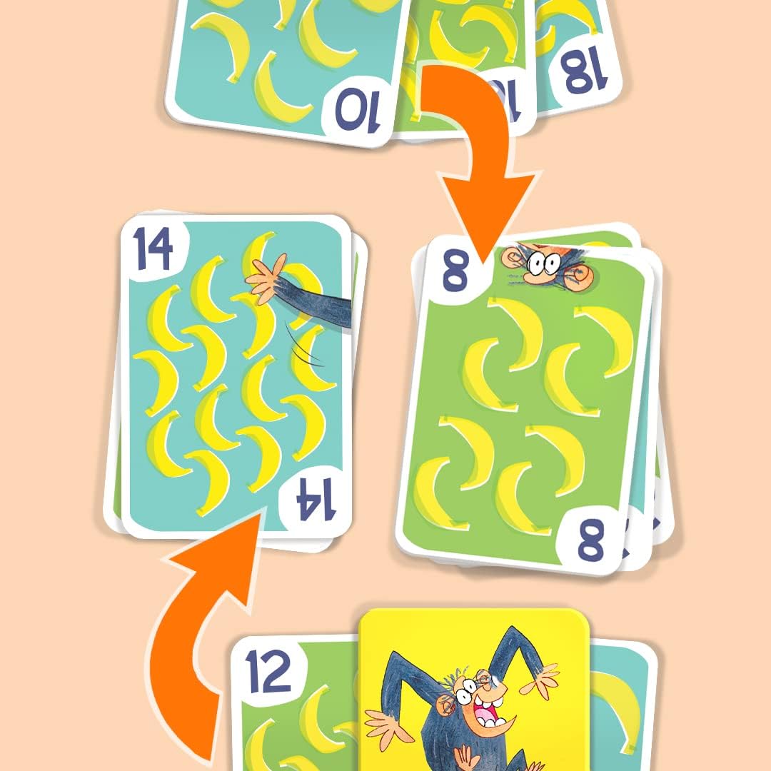 Melon Rind Jump 1, Math Game for Kids Learning Adding and Subtracting by 1, Lively, Card Game, Quick Activity for Boosting Math Confidence, Easy Screenless Fun, Perfect for Kindergarteners, Ages 5+
