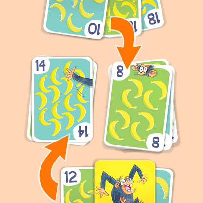 Melon Rind Jump 1, Math Game for Kids Learning Adding and Subtracting by 1, Lively, Card Game, Quick Activity for Boosting Math Confidence, Easy Screenless Fun, Perfect for Kindergarteners, Ages 5+
