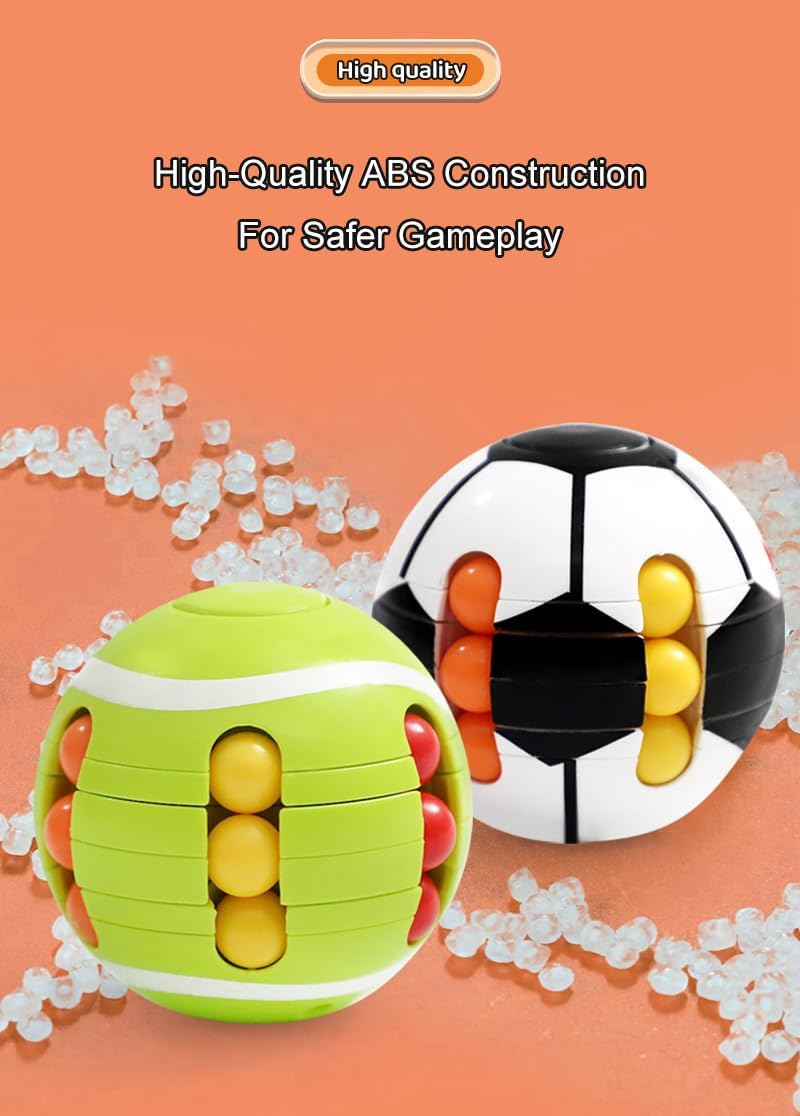 Puzzle Sport Ball Toys - 3D Brain Teasers and Puzzle Games for Kids and Adults, Fun Brain Memory Intelligence 2.5" Small Puzzles Magic Bead, Hand Sport, Adult Relieve Stress Teens and Kids Gifts