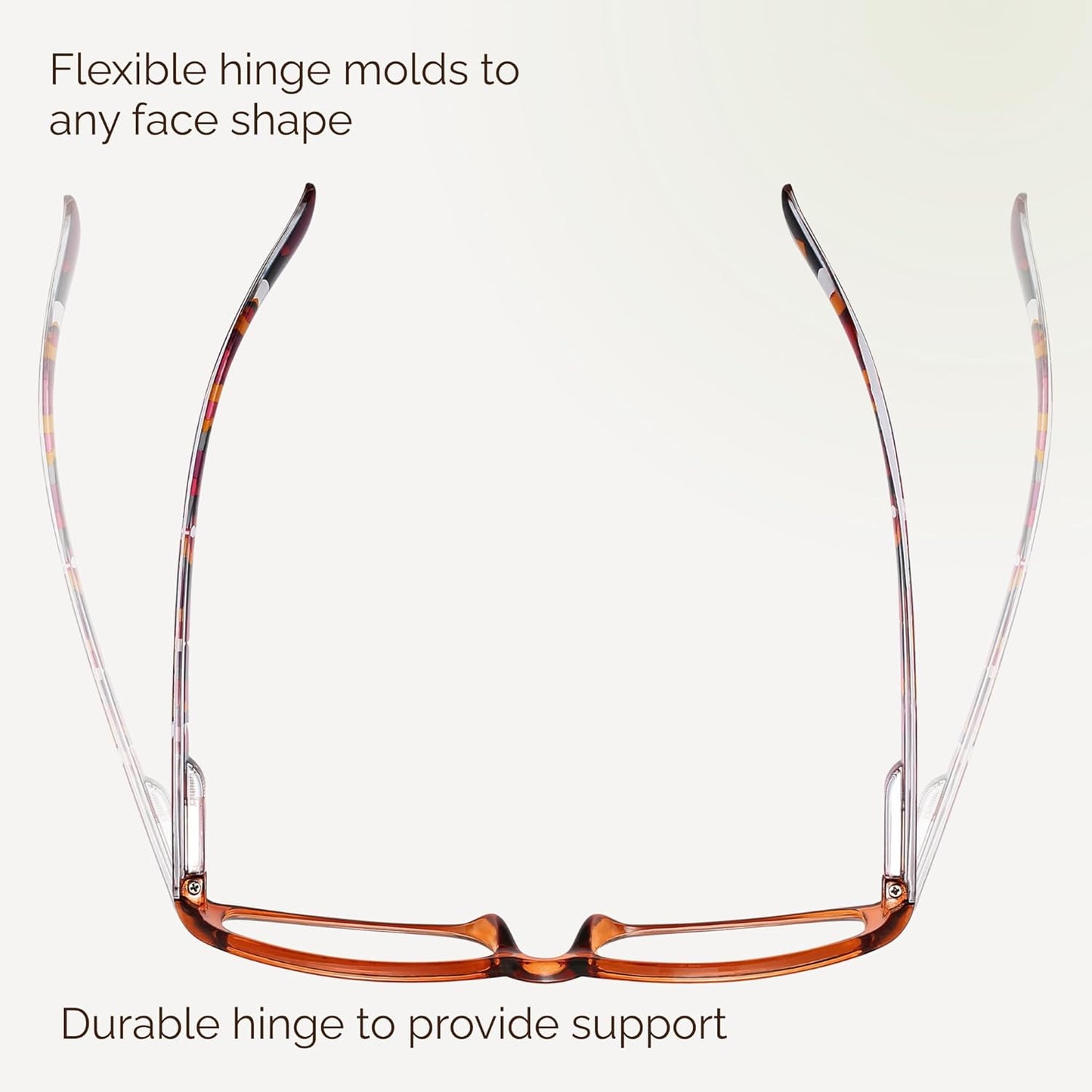 Gaoye 4-Pack Readers for Women, Blue Light Blocking Reading Glasses, Stylish Reading Glasses for Women in 4 Patterns