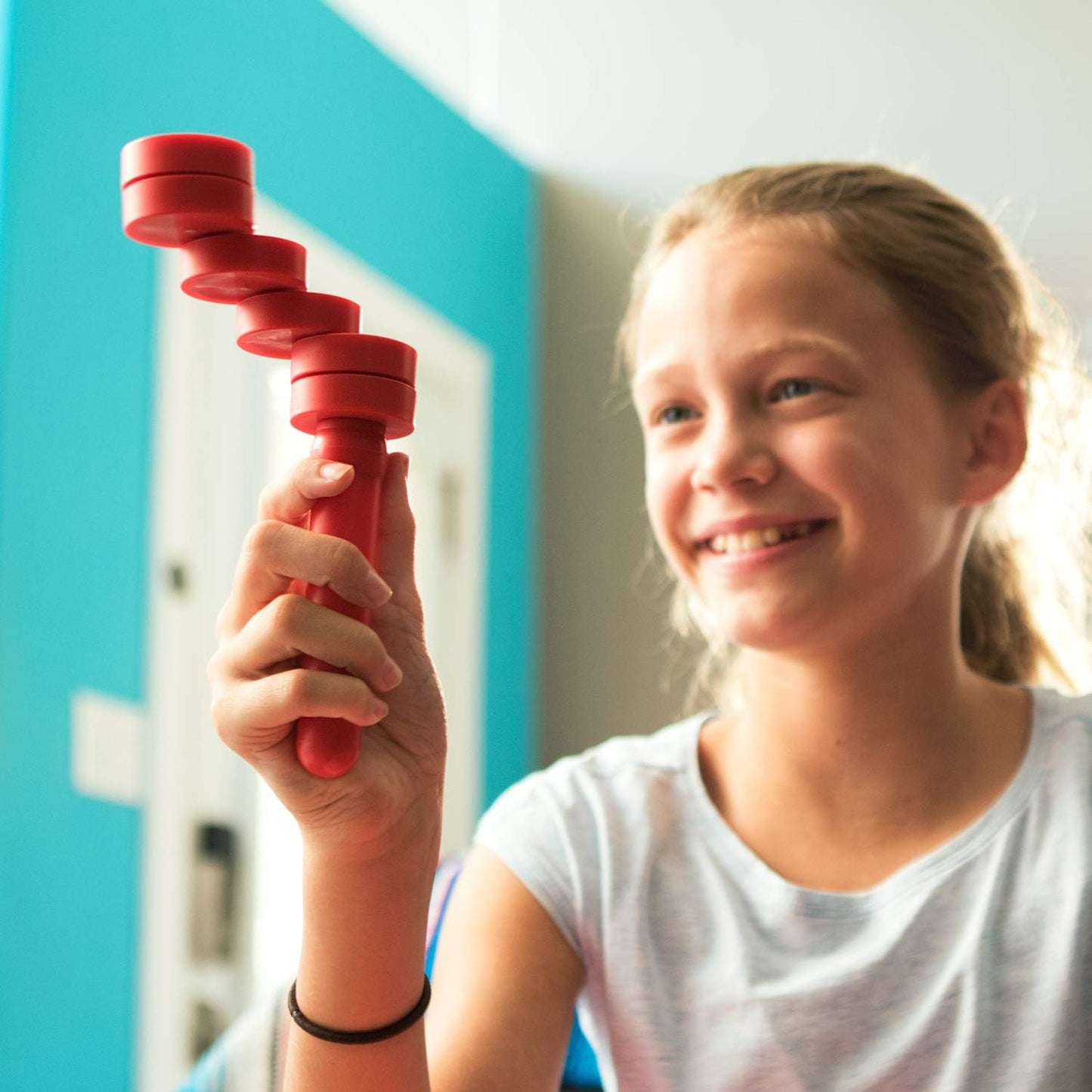 TrueBalance Coordination Game | Handheld Balance Toy for Adults and Kids | Improves Fine Motor Skills (Glow in The Dark)