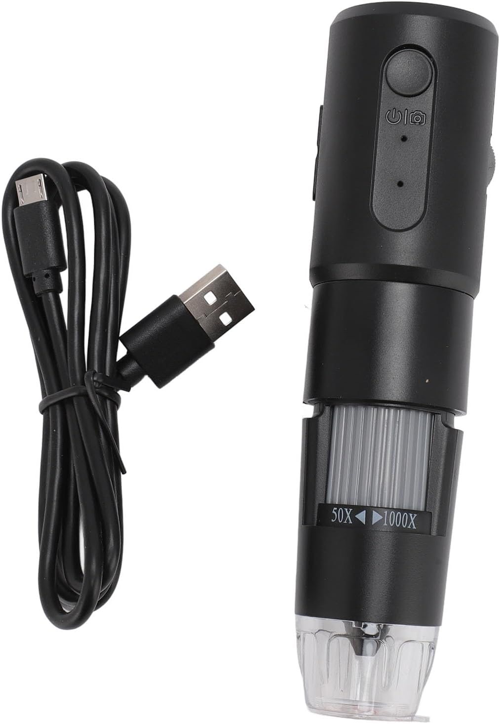 Digital Microscope, 50X-1000X Magnification Portable Handheld USB Camera with 8 LED Lights for Phone PC Tablet Inspection