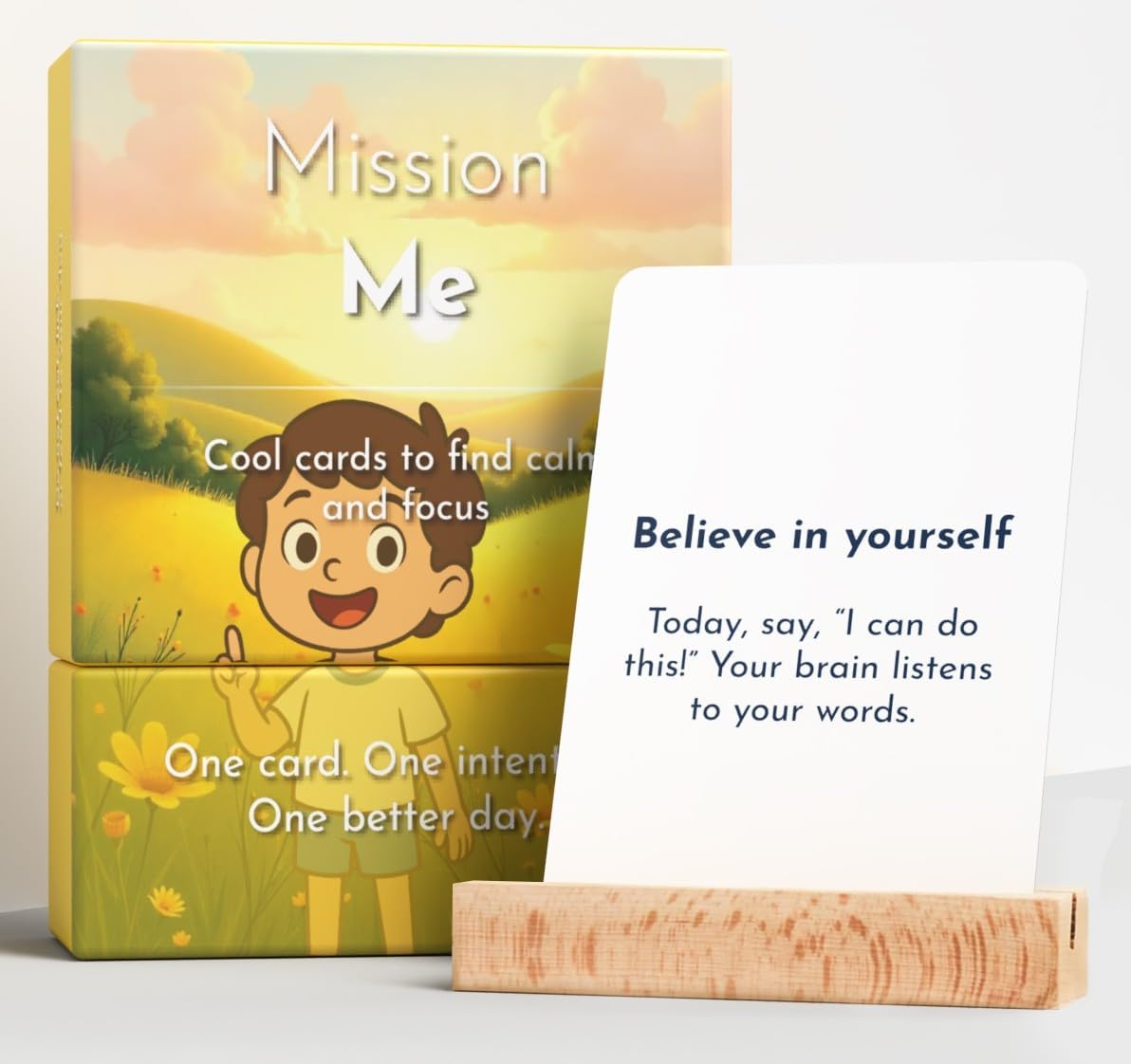 Intention Cards, Choose Your Edition | 80 Daily Prompts for Clarity & Focus (Kids edition)