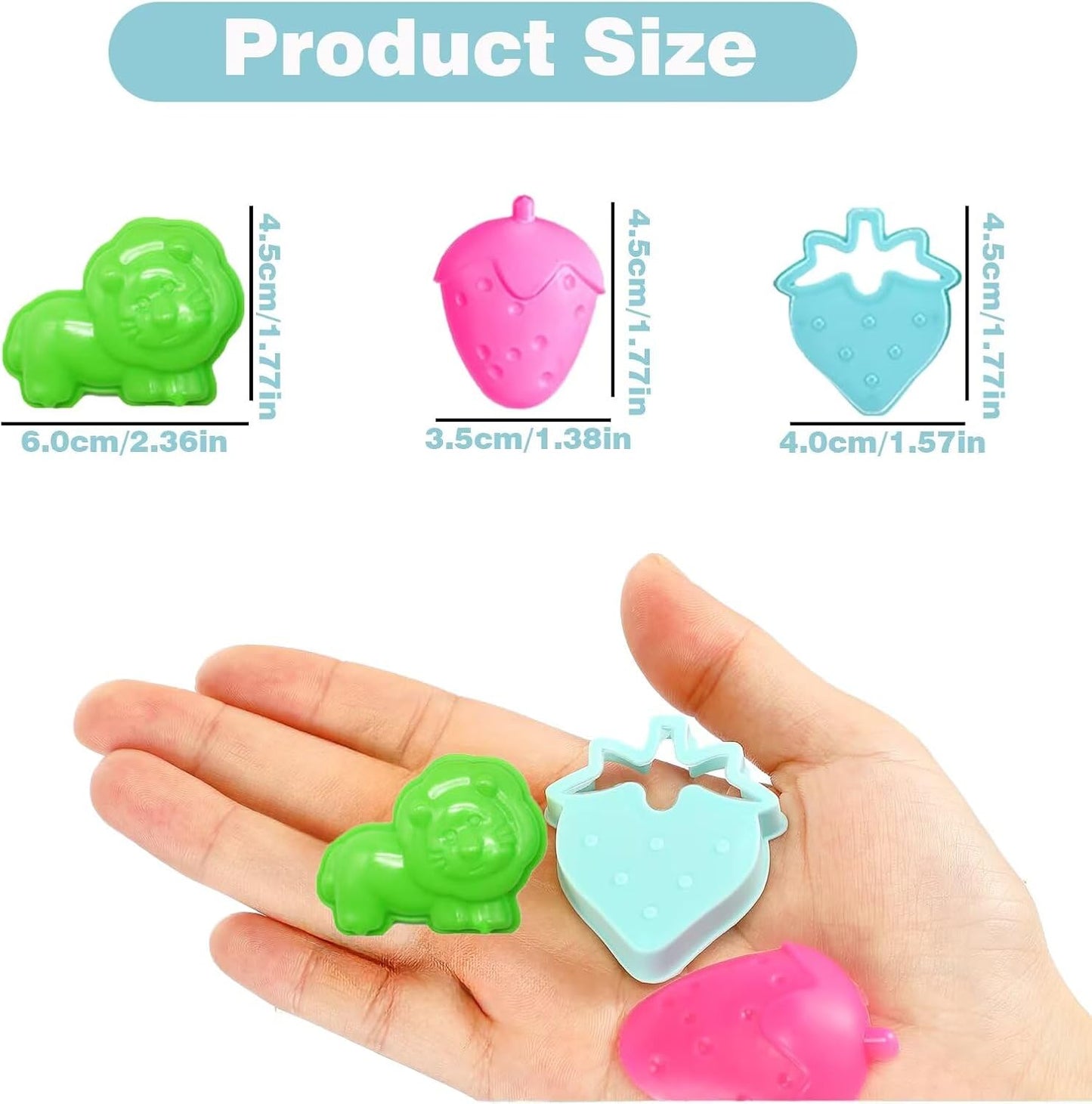 Unleash Creativity with 6 Unique Dino Molds Dough Toys Dough Accessories Set.Ideal as a Gift for Kids Aged 3-4-8 Years