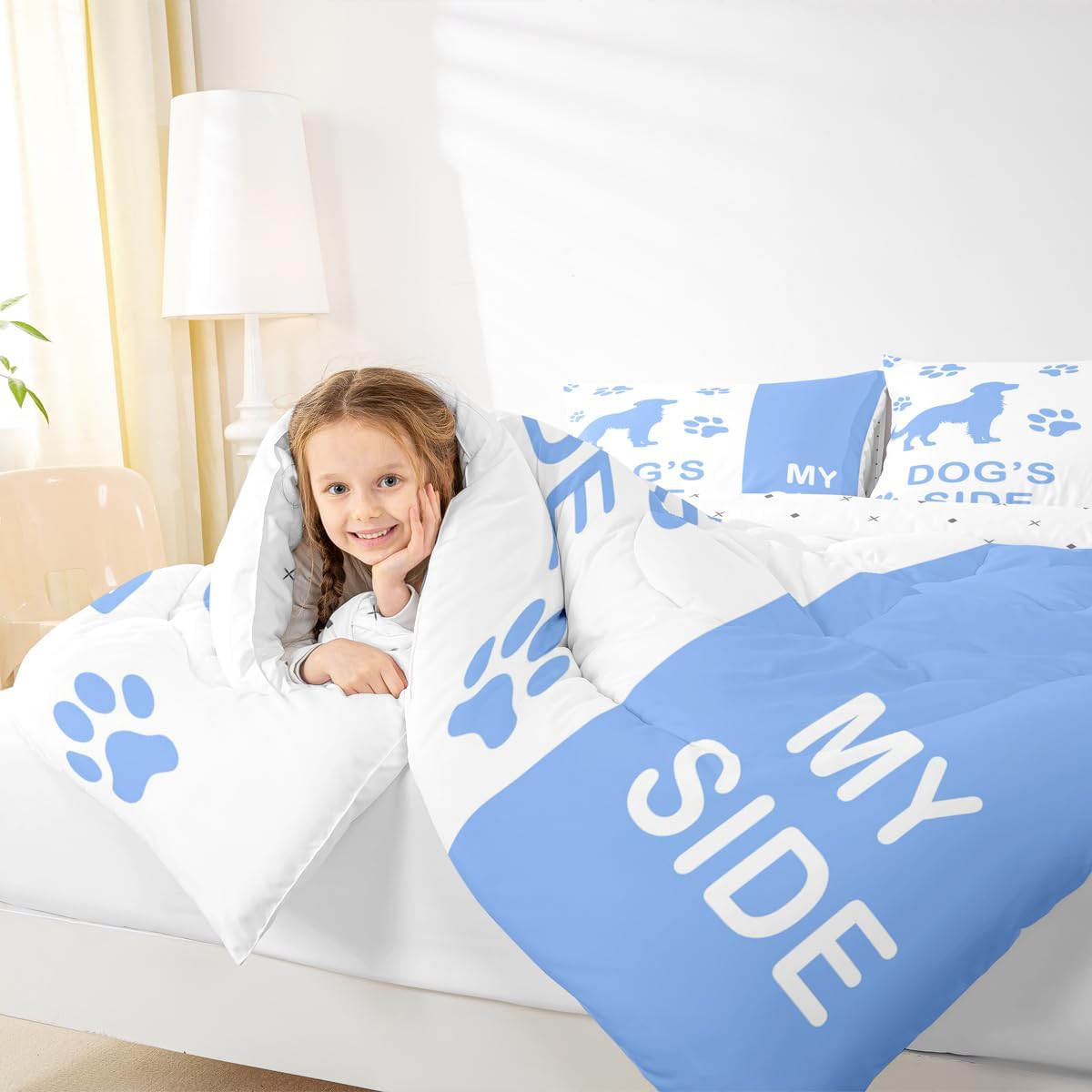 Castle Fairy Drum Kit Comforter Set,Musical Instruments Bedding Set for Kids Girls Women,Adults Rock Music Comforter,Neon Lighting Quilted Duvet Set Bedroom Collection Twin Size 2Pcs
