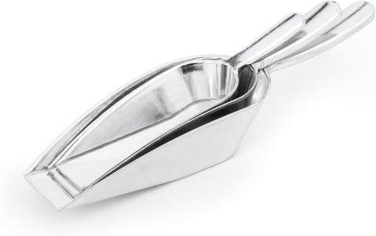 Fox Run Brands 5850 Aluminum Ice Scoop, 5oz, Silver