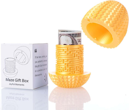 2026 Creative Gift Box: Easter Egg Mystery Puzzle with Hidden Compartment, Reusable Brain Teaser Game for Adults & Kids, Money Gift Ideas for Birthday Christmas Party Celebration