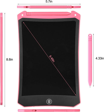 4 Pack LCD Writing Tablet for Kids, Colorful Toddler Drawing Tablet Doodle Board, Erasable Reusable Electronic Drawing Pad, LEYAOYAO Educational and Learning Toy for 3-6 Years Old Boy and Girl
