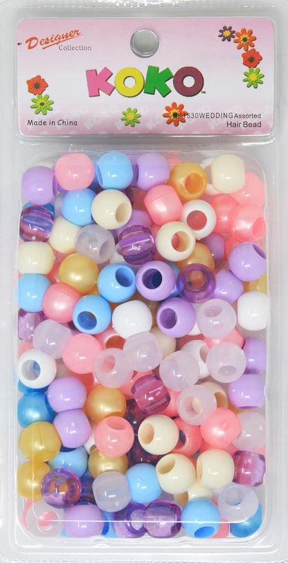 160PC 12x15 mm Premium Wholesale Pony Beads, Bracelet Cool Beads, Beads for Hair Braids, Beads for Kids Crafts, Plastic Beads, Hair Beads for Braids for Girls
