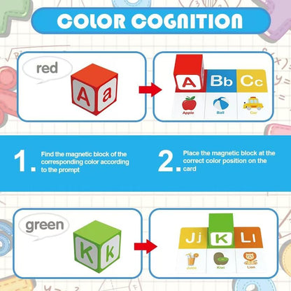 Children's Multiple Activity Toys Educational Alphabet Building Blocks Set