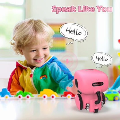 KaeKid Robots for Kids, Interactive Smart Robotic with Touch Sensor, Voice Control, Speech Recognition, Singing, Dancing, Repeating and Recording, Robot Toy for 3 4 5 6 7 8 Year Old Boys Girls