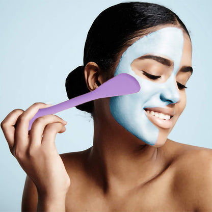 RamPula Silicone Face Mask Brush, Face Scrubber for Gentle Exfoliating & Hairless Moisturizers Applicator Tools for Apply Mud, Clay, Charcoal Mixed Mask, Cream, Lotion