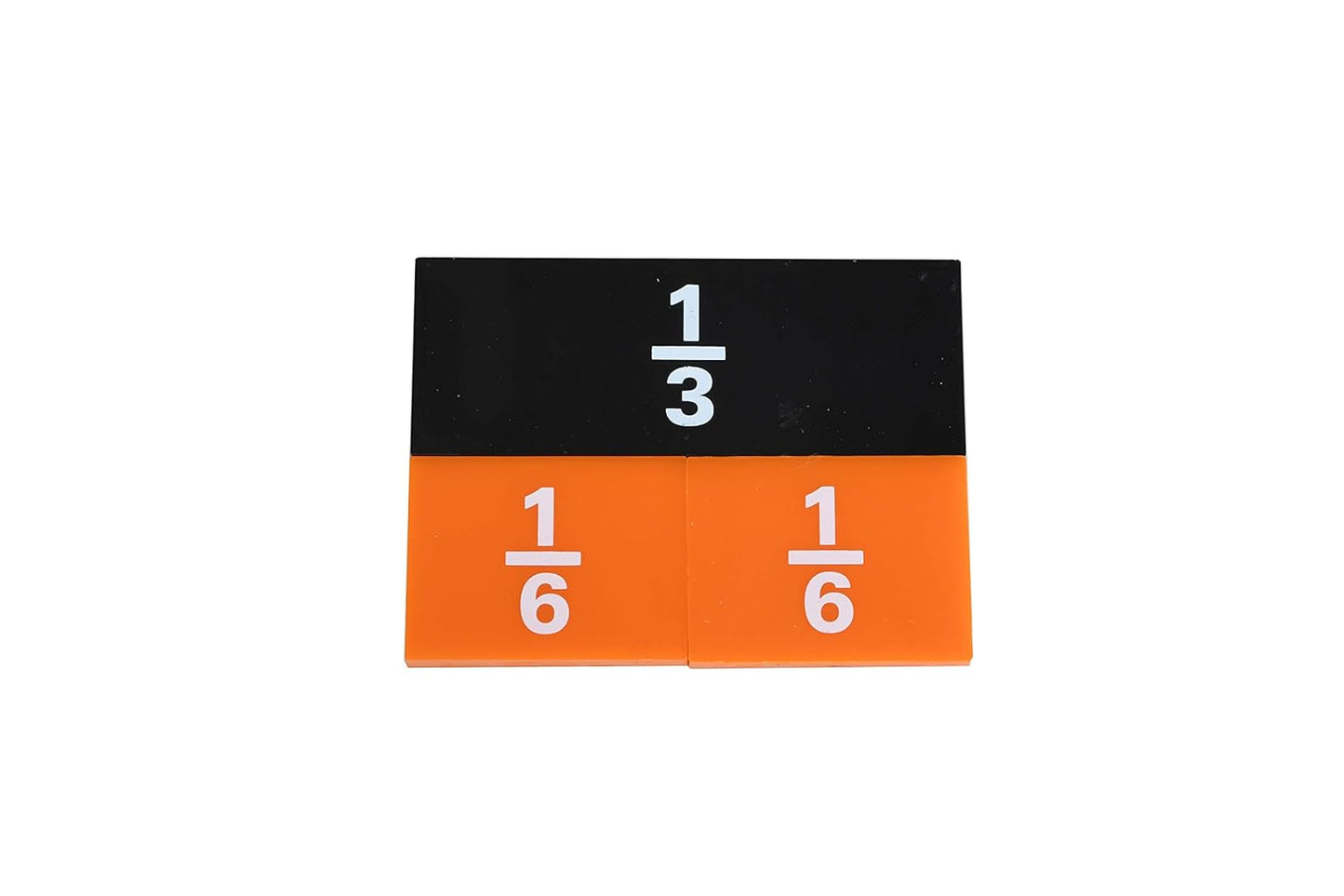 Learning Advantage Fraction/Decimal Tiles | Set of 51 | Double-Sided Rainbow Tiles | Early Math Manipulative | Teach Fractions, Decimals and Equivalents