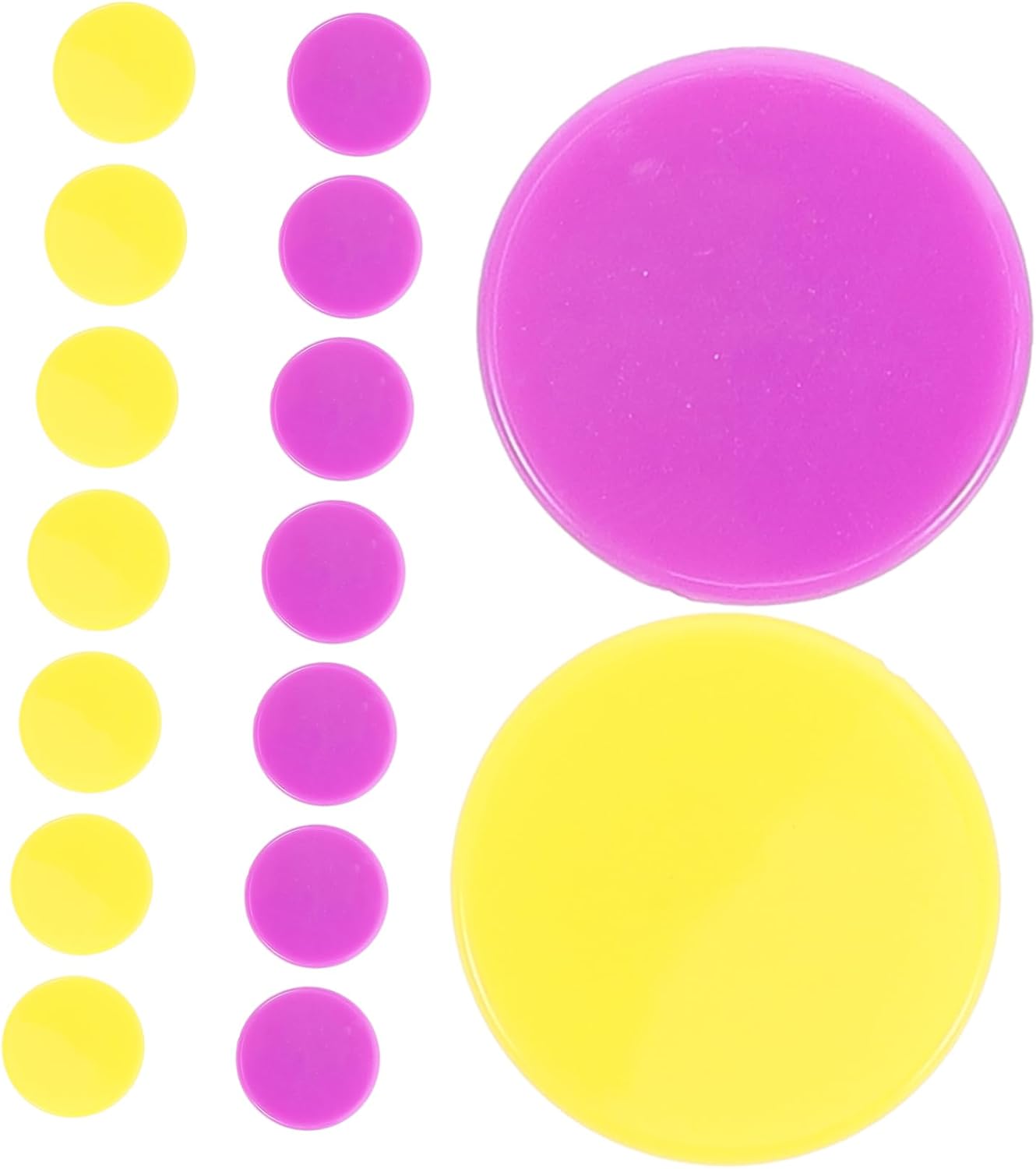 LIOOBO 200pcs Counting Chips for Math Teaching Aid Markers for Educational Games and Counting Practice