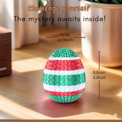 2026 Creative Gift Box: Easter Egg Mystery Puzzle with Hidden Compartment, Reusable Brain Teaser Game for Adults & Kids, Money Gift Ideas for Birthday Christmas Party Celebration