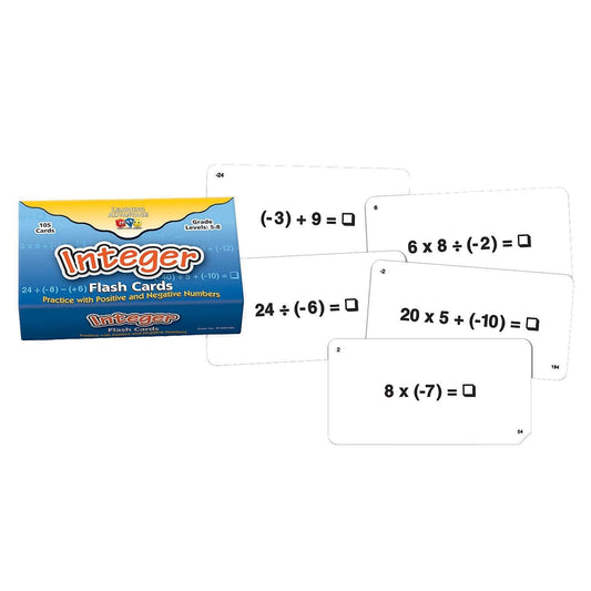 Learning Advantage Integer Flash Cards