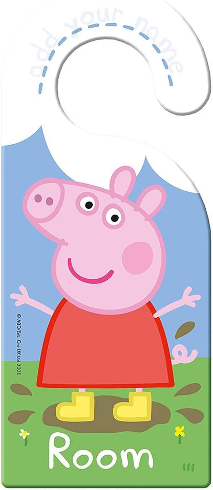 Ravensburger Peppa Pig: Christmas 32 Piece Giant Shaped Floor Jigsaw Puzzle and Door Hanger for Kids - Screen-Free Activity Boosts Concentration and Focus
