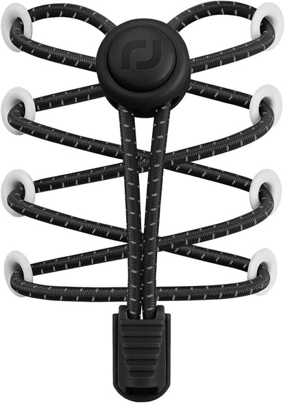 RJ-Sport Tieless Elastic Shoe Laces - Heavy Duty No Tie Shoelaces for Kids and Adult with Strong Lock and Speed Shoestrings