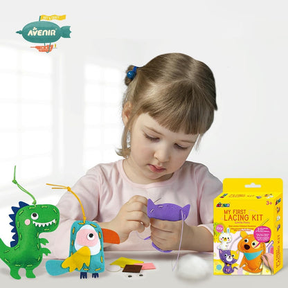 Avenir | My First Lacing | Charm Princess Friends | First Sewing for Ages 3+ | Develop Sewing and Stitching Skills