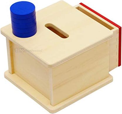 Elite Montessori Coin Box with Thicker Coins