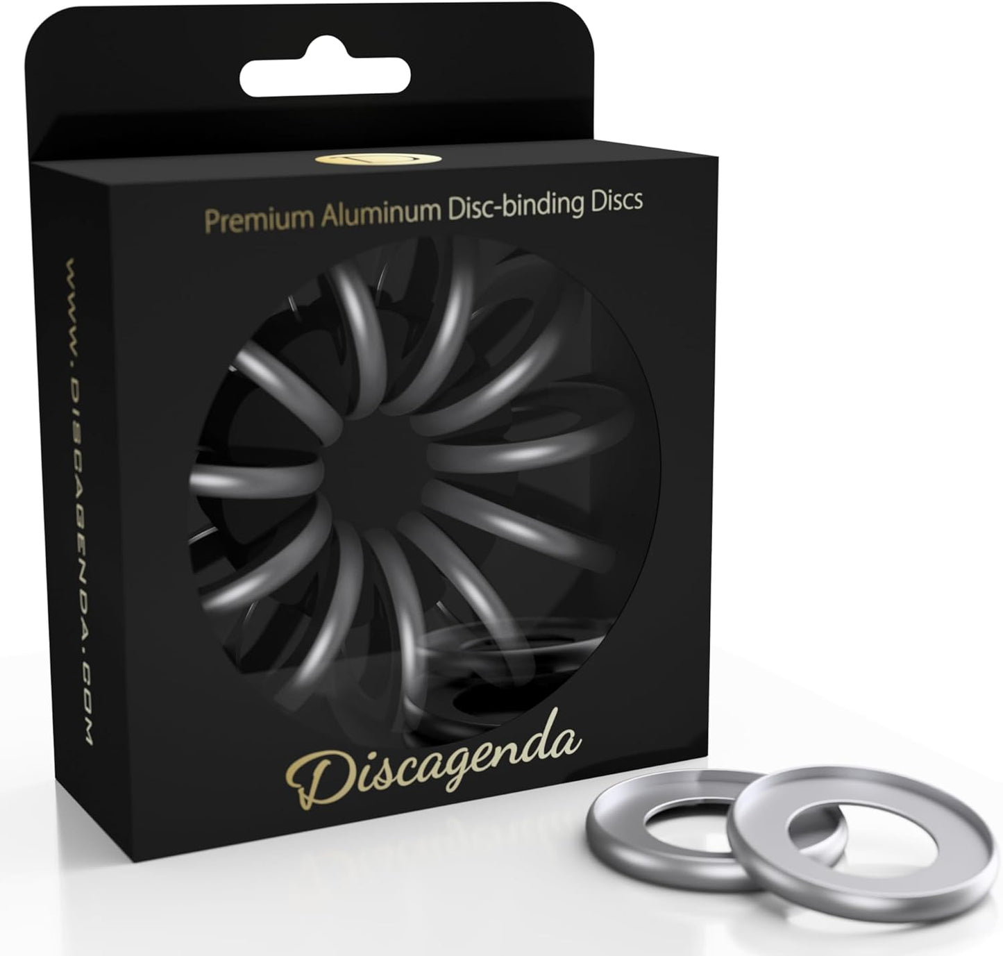 Discagenda Discbound Discs (Gold, 9 Piece 1.65in)