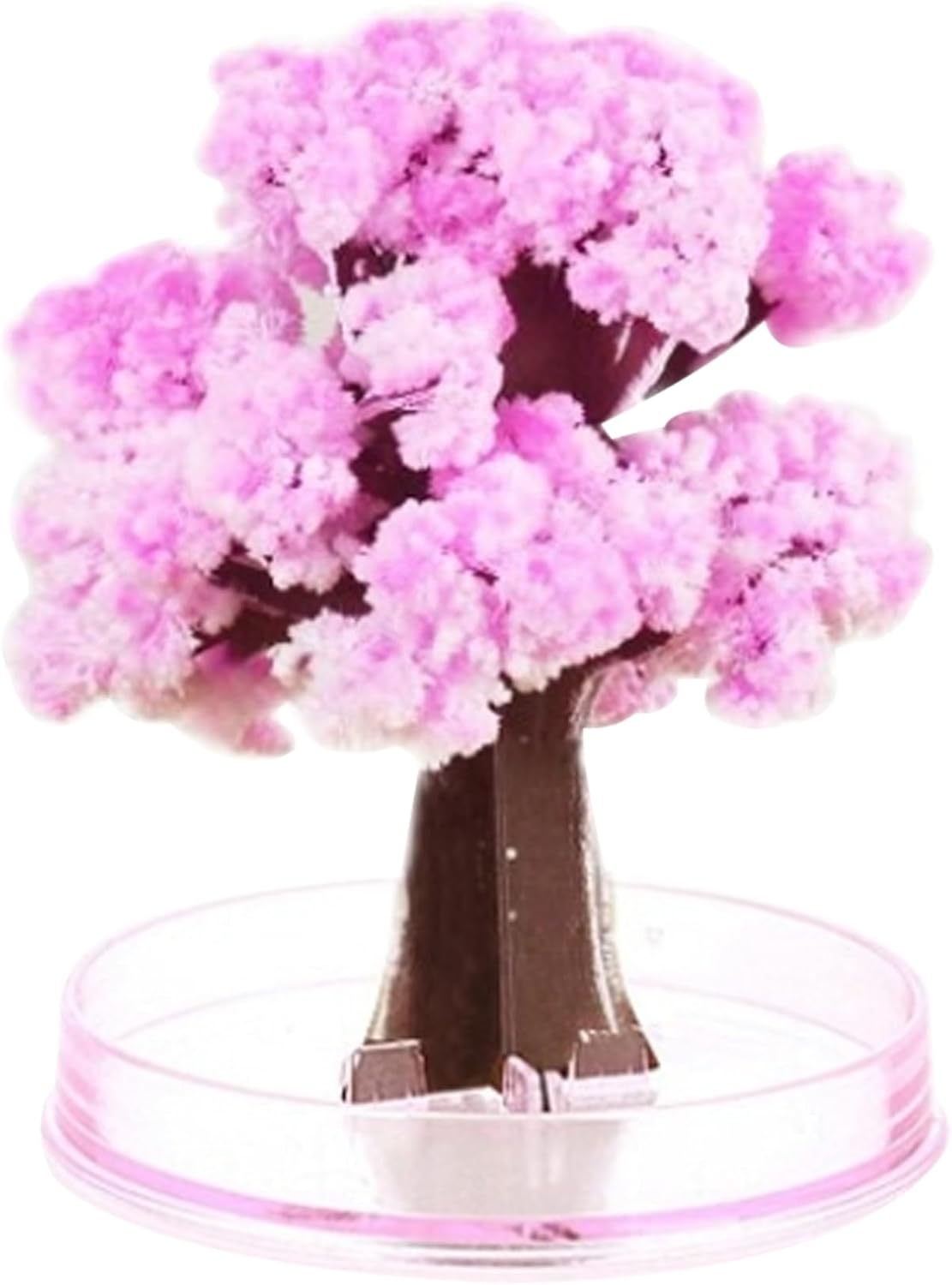 Mini Crystal Growing Kit, Christmas Tree Funny Educational DIY Crystal Paper Christmas Tree Toys, Desk Decor for Kids on Birthday, Style 2
