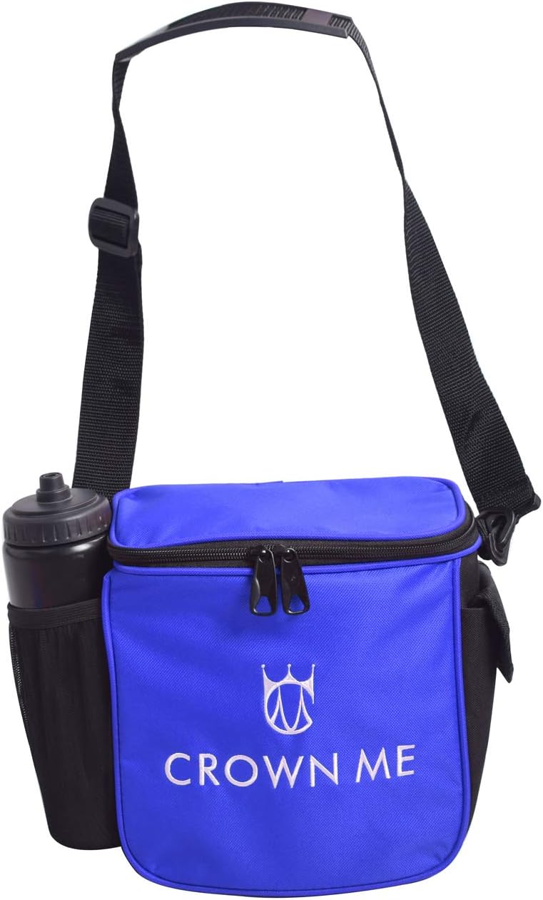 CROWN ME Disc Golf Starter Set,Disc Golf Set with 6 Discs, 1 Marker,1 Towel and Starter Disc Golf Bag Fairway Driver
