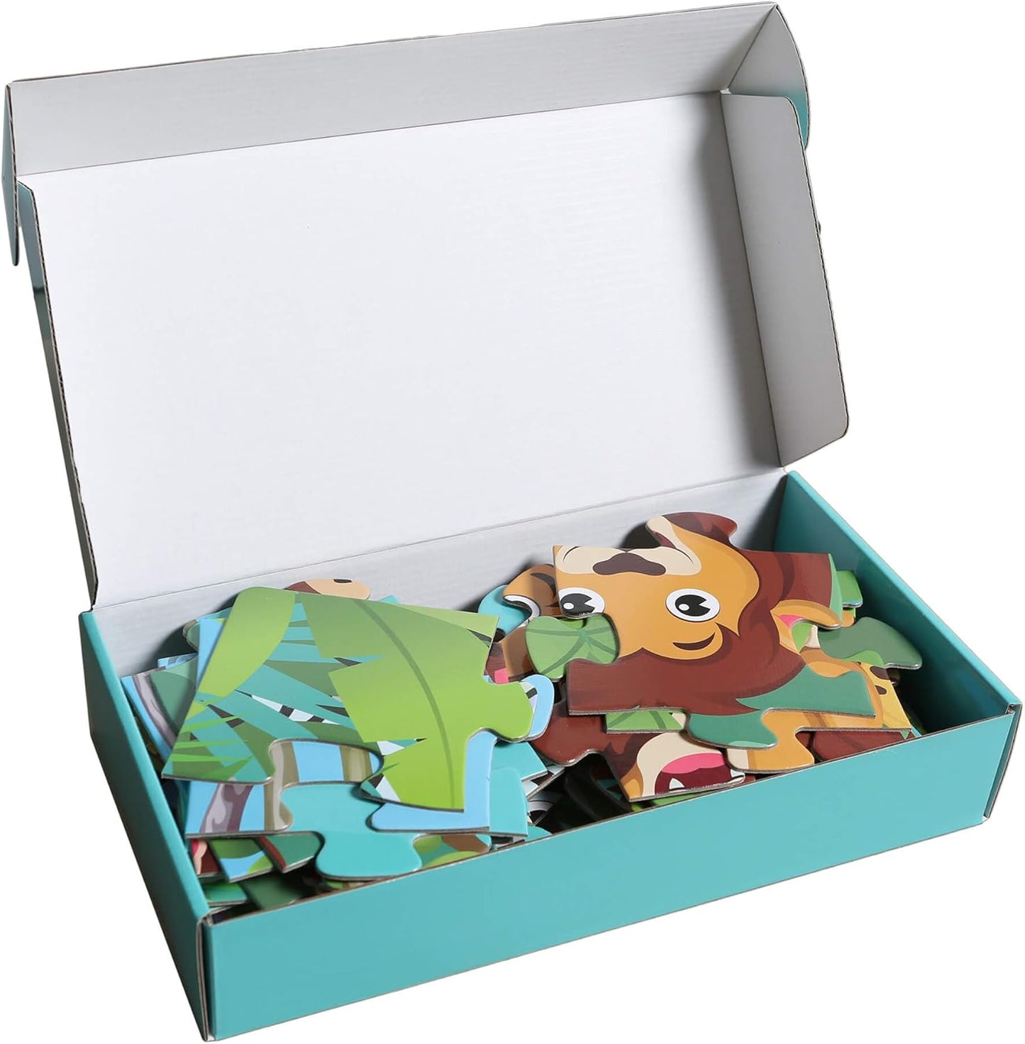 Farm Floor Puzzle for Kids 3-5: Educational Jigsaw Farm Scene - 48-Piece Large Puzzle 36 x 24 inches for Toddlers Learning Education Gift Family Activities