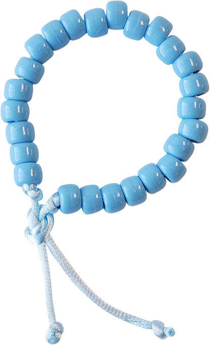 The Beadery Barrel Pony Bead in Baby Blye, 900-Piece