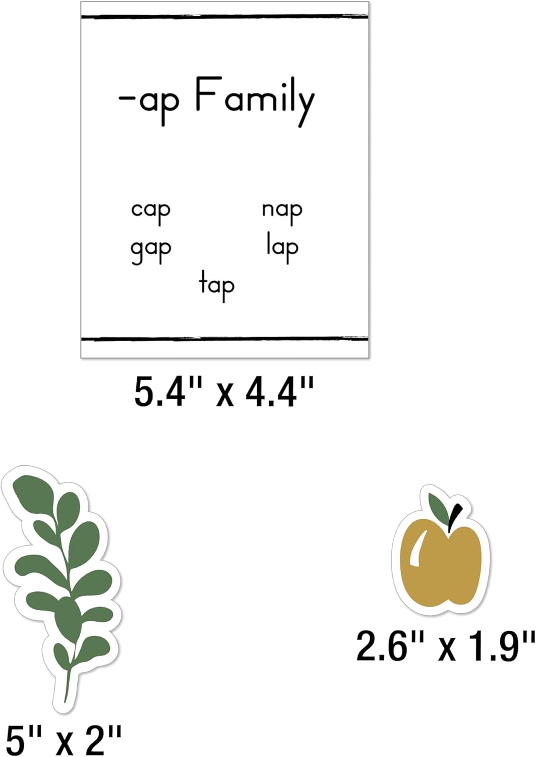 Carson Dellosa Education 26 pc Set of ABC Bulletin Board Decorations aids early learning with bright alphabet visuals and sight word images that help toddlers build strong foundational sound skills.