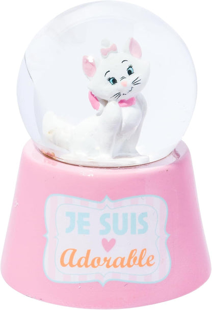 Silver Buffalo Disney Mickey and Friends Mini Light Up Snow Globe│Minnie Mouse│3.8 Inches Tall, 45mm (Small)