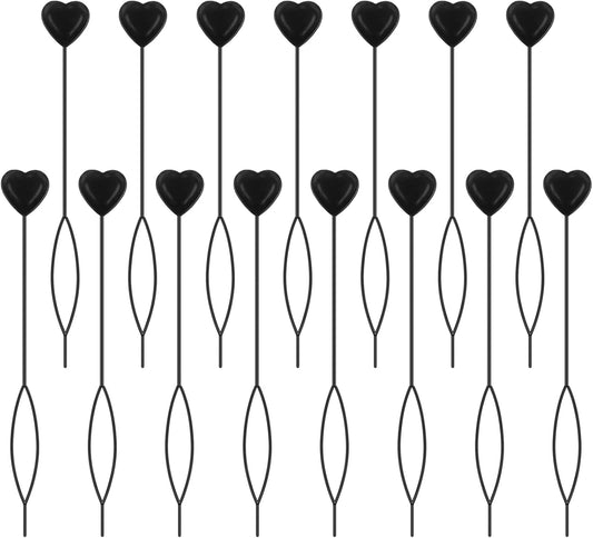 15 Pcs Quick Beader Hair Tool Set,Hair Loop Styling Tool Flexible French Threader Braids Loop Plastic Hair Pull Through Tool for Women Girls Kids(Black)
