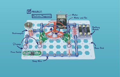 Snap Circuits “Arcade”, Electronics Exploration Kit, Stem Activities for Ages 8+, Full Color Project Manual (SCA-200)