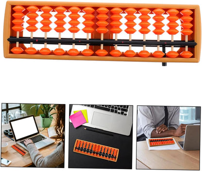 Toddmomy Chinese Abacus for Boys and Girls Portable Counting Tool for Arithmetic Simple Design for Preschool and Elementary Students