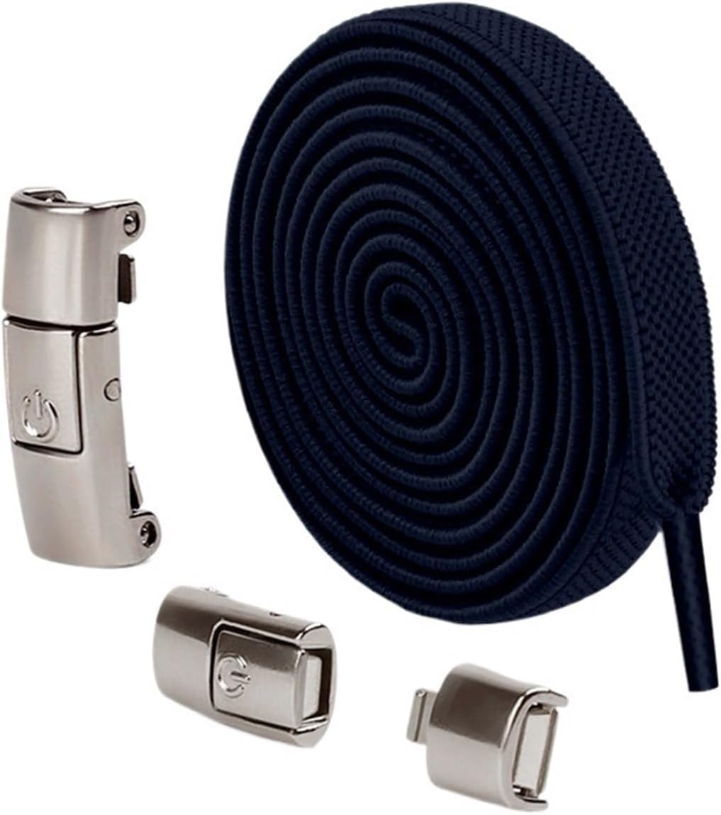 Press Lock Shoelaces Without Ties Elastic Laces Sneaker Widened Flat No Tie Shoe Kids Adult Shoelace For Shoes