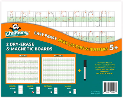 Dry Erase Number & Alphabet Flashcards for Kids Ages 3-5, 10 Numbers & 26 Visual ABC Flash Cards, Homeschool Learning Supplies, Summer School & After School Teaching Supplies for Handwriting Practice