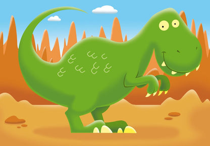 Ravensburger My First Puzzle: Jolly Dinos (2: 3: 4 & 5 Piece) Jigsaw Puzzle for Kids - Every Piece is Unique, Pieces Fit Together Perfectly
